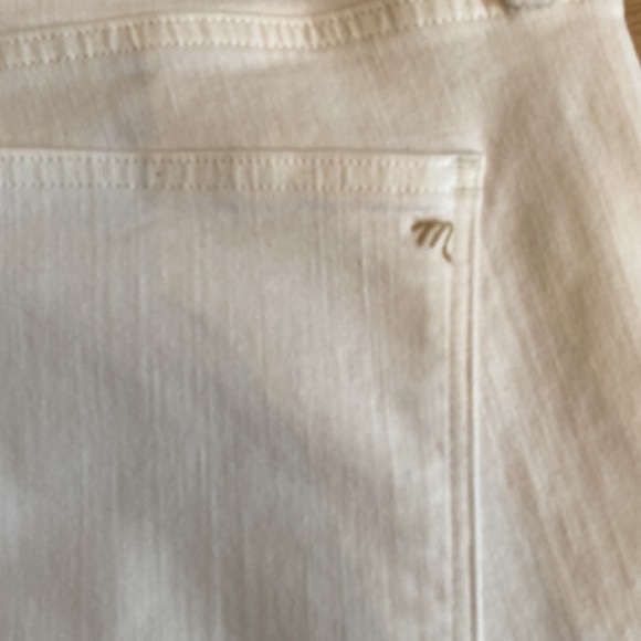 Madewell NWT pure white high rise 10” skinny jeans size 35 regular 28” inseam - Picture 11 of 12